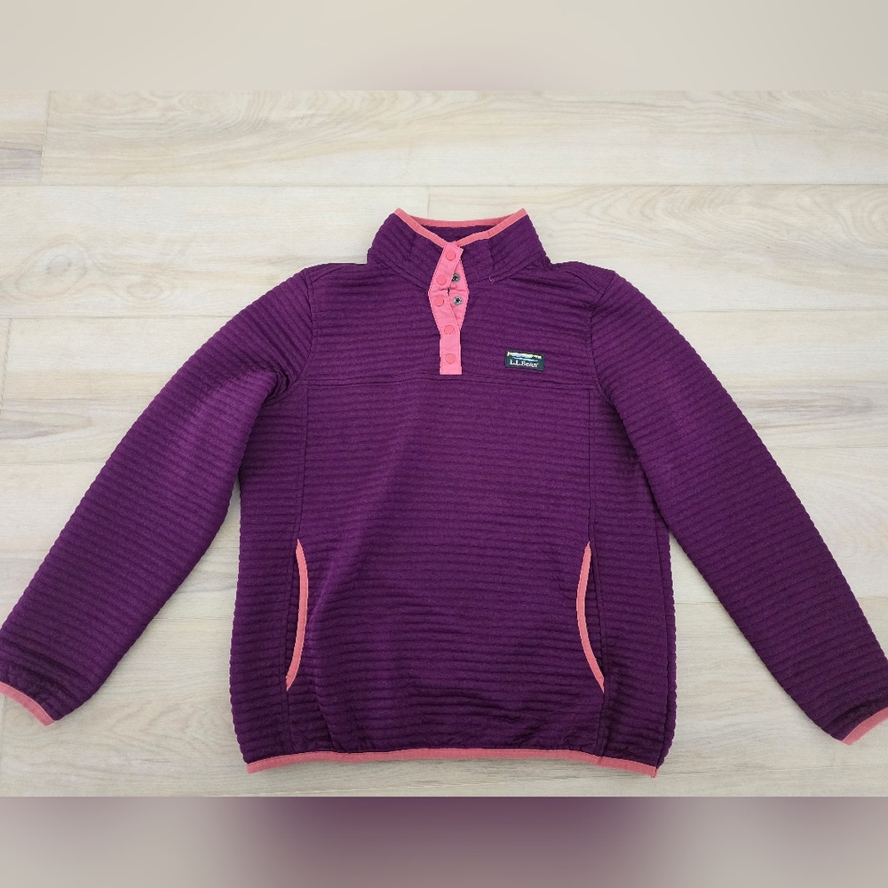 L.L. Bean Women's Airlight Fleece Pullover Medium